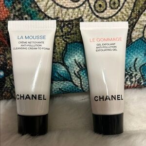 Chanel Cleansing and Exfoliating Skincare Set